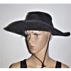 KOVBOJ černý klobouk velký