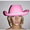 BARBIE KOVBOJKA růžový klobouk dámský