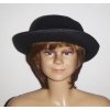 ČERNÝ KLOBOUK s černou stuhou - loupežnický