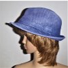 MODRÝ KLOBOUK dětský XS - loupežnický
