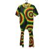 Pánský karnevalový kostým BOB MARLEY vel. M  + čepice