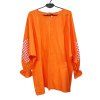 Karnevalový kostým ORANŽOVÁ HALENA plus size