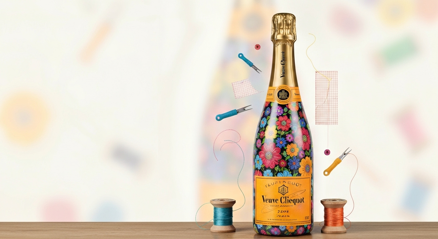 Jak šijeme šaty pro lahve 🧵