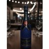 Moët & Chandon Nectar Impérial 0,75 l – modré třpytky, ruční dekor