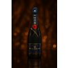 moet chandon nectar glitter black stylized