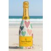 veuve clicquot color hearts stylized