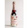 moet chandon rose color hearts main