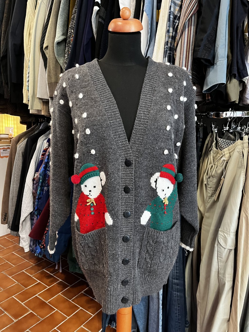 Vánoční cardigan (M)