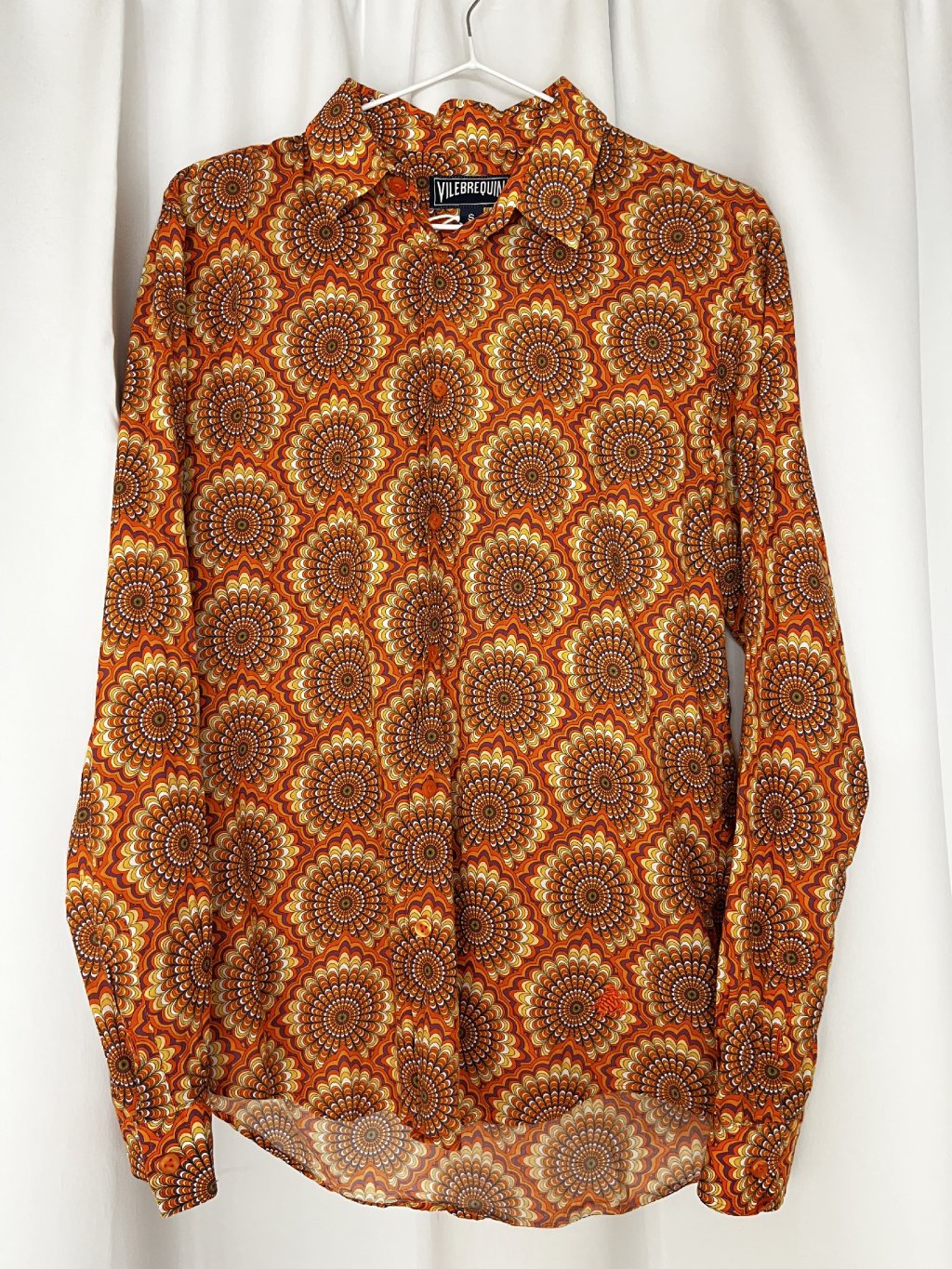 Košile s retro potiskem (S)