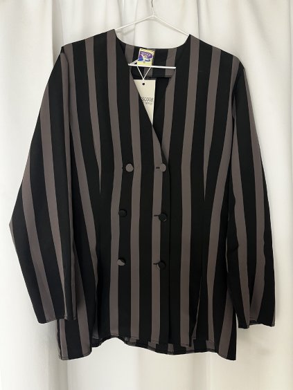 Pruhované vintage lehké sako (M)