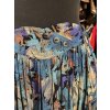 Barevná vintage kolová sukně (M)