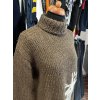 Pletený vintage svetr se sobem (M)