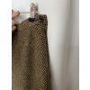Midi kostkovaná vintage sukně (XS)