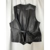 Kožená klasická vestička (L)