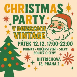 Vánoční párty v krámku! 🎄🥂🎁 Už příští pátek od 17:00 bude v krámku probíhat párty, na kterou se už teď hrozně těším!!! Na...