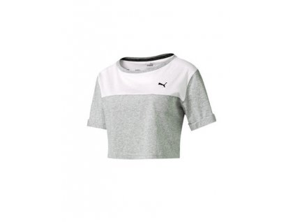 Puma Style Swagger Top W Light Gray Heather4