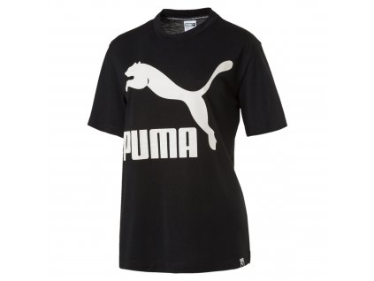 Puma Classic Logo Tee Black
