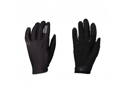 Cyklistické rukavice POC Savant MTB Glove Uranium Black