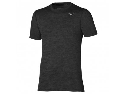 Pánské sportovní triko Mizuno Impulse Core Tee Black