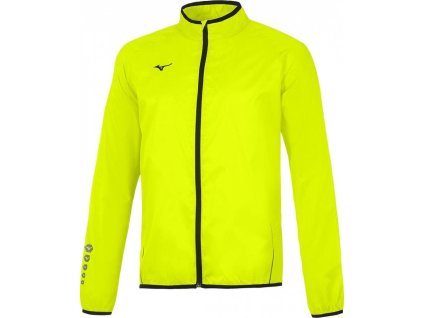 Bunda Mizuno Authentic Rain Jacket Yellow Fluo