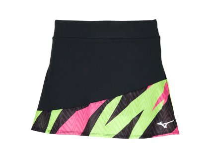 Sukně Mizuno Flying skirt Black Neolime