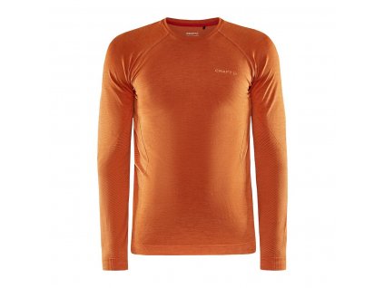 Pánské Triko CRAFT CORE Dry Active Comfort LS oranžová