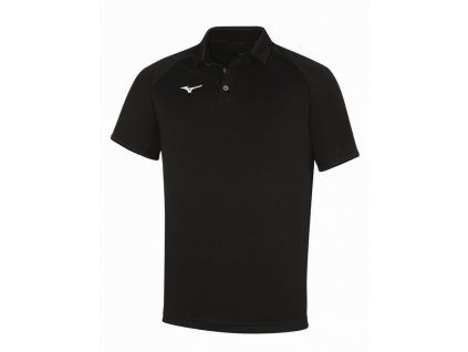 Pánské triko Mizuno Core Polo Black Black