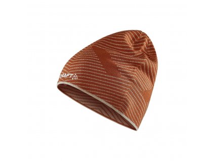 Čepice CRAFT CORE Race Knit oranžová