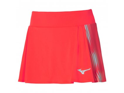 Sportovní sukně Mizuno Printed Flying skirt Fierry Coral