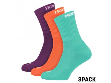 Ponožky Horsefeathers Delete Wmns 3Pack multicolor