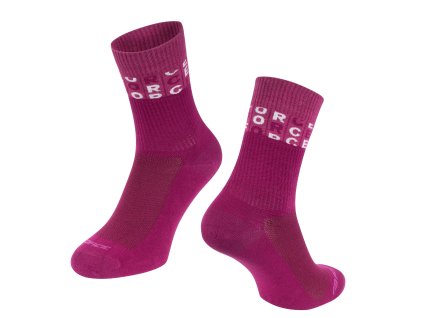 ponožky FORCE MESA, růžové