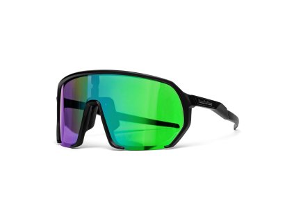 Cyklistické brýle Horsefeathers Archie black mirror green