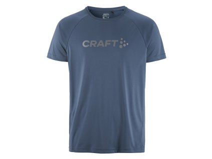Pánské Triko CRAFT CORE Essence Logo modrá