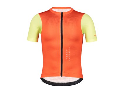 Dětský cyklistický dres FORCE LIMIT KID, oranžový