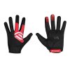 rukavice FORCE MTB POWER, černo červené