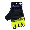 Cyklistické rukavice FORCE SPORT černo fluo 1