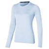 dámské tričko Mizuno Impulse Core LS Tee Halogen Blue
