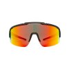 Cyklistické brýle Recoil matt black mirror red 2