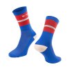 ponožky FORCE STRIPE dlouhé, modré