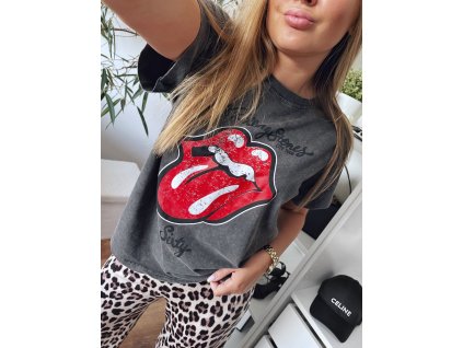 Oversize triko Rolling Stones