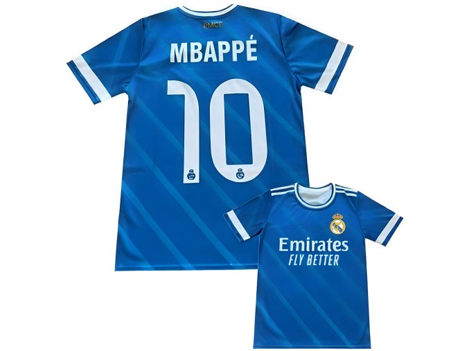 mbappe modry tricko