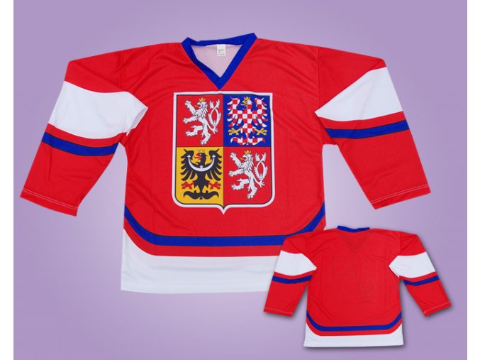 Hokejový dres ČR červený