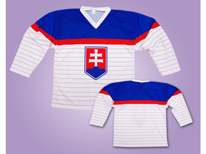 Hokejový dres Slovensko bílý