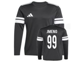 BRANKÁŘSKÉ DRES S VLASTNÍM JMENO černa
