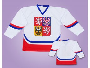 Hokejové dresy ČR bílé