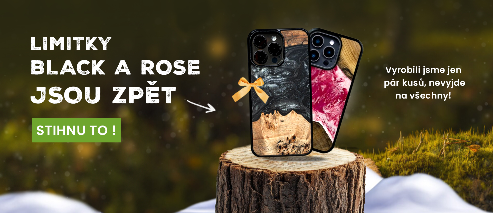Limitky Black a Rose jsou zpět. Máme jen pár kusů!
