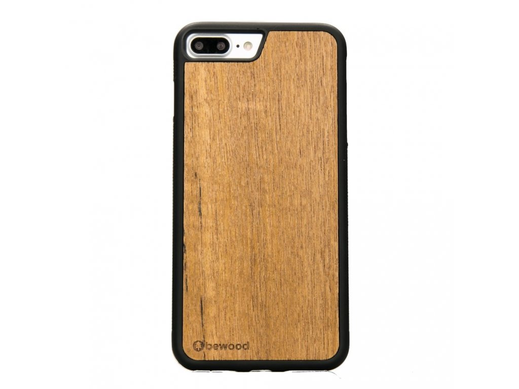 Apple iPhone 7 Plus / 8 Plus Dřevěný obal z Teakovýho dřeva