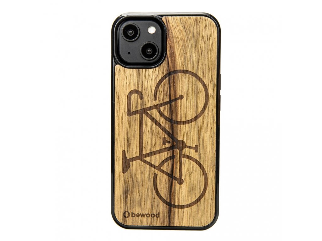 iPhone kryt ze dřeva - Cyklista