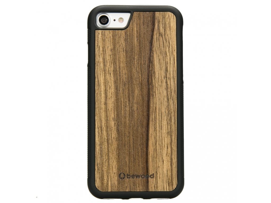 Apple iPhone 7/8/SE 2020 Dřevěný obal z borovice kamenné
