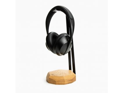 Dřevěný stojan na sluchátka Geometric Dub